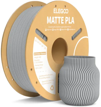 PLA MATTE ELEGOO FILAMENT 1KG 1.75MM