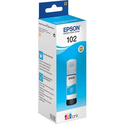 EPSON 102 ORIGINAL CYAN INK T03R240
