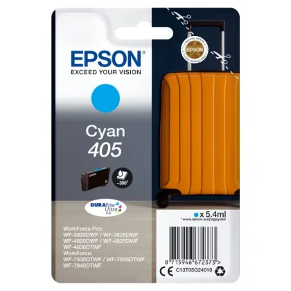 EPSON 405 ORIGINAL CYAN INK 5.4ML