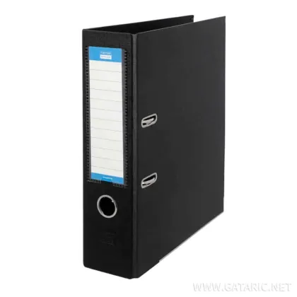 TTO PREMIUM BOX FILE A4 PVC 8CM WIDE 409399 BLACK