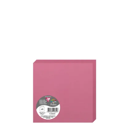 Pollen Cards 135x135mm (210gr) PINK HYDRANGEA