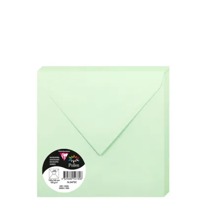 Pollen Envelopes 165x165mm (120gr) GREEN