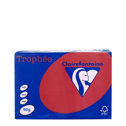 A3 80gr Red Intensive