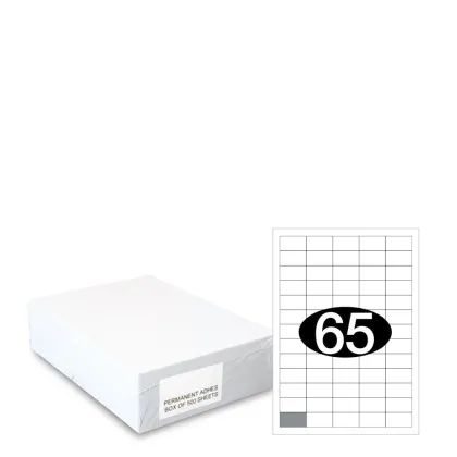 Smart Labels (38x21.2) 65 labels White/500sh