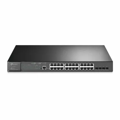 TP-LINK JetStream 28-Port Gigabit L2 Managed Switch With 24-Port PoE+