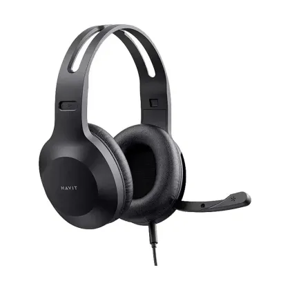 HAVIT WIRED HEADSET BLACK ONE JACK H220d