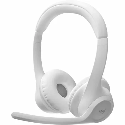 LOGITECH ZONE 300 WIRELESS/BLUETOOTH HEADSET WHITE  981-001417