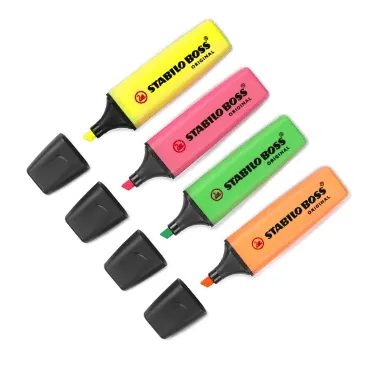 STABILO BOSS HI-LITE (4PCS) 70/4