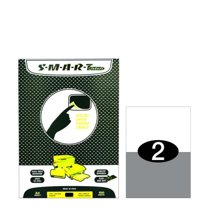 Smart Labels (210x148) 2 labels White/100sh