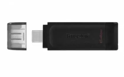 KINGSTON MEMORY STICK TYPE-C 64GB USB3.2 BLACK