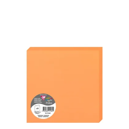 Pollen Cards 160x160mm (210gr) ORANGE