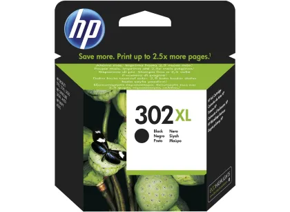 HP 302 EXTRA LARGE ORIGINAL BLACK INK 8.5ML