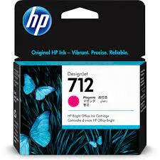 HP 712 ORIGINAL MAGENTA INK 29ml