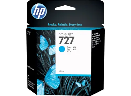 HP 727 XL ORIGINAL CYAN INK