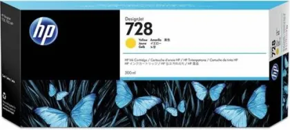 HP 728XL ORIGINAL YELLOW INK 130ml