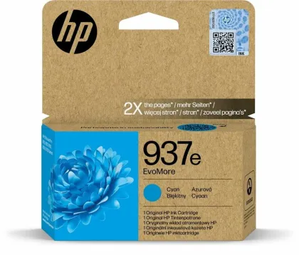 HP 937e XL ORIGINAL CYAN INK