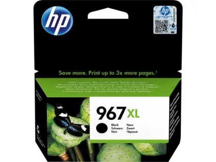 HP 967XL ORIGINAL BLACK INK *3000 pages