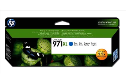 HP 971XL ORIGINAL CYAN INK *6600  PAGES