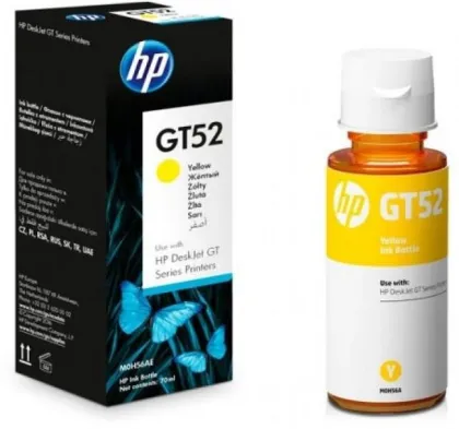 HP GT52 ORIGINAL YELLOW INK BOTTLE