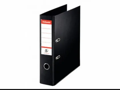 ESSELTE BOX FILE 75MM A4 BLACK  811370