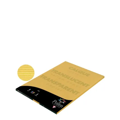 A4 LAID Paper Film (Gold) 100gr