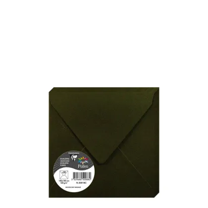 Pollen Envelopes 140x140mm (120gr) BRONZE metallic