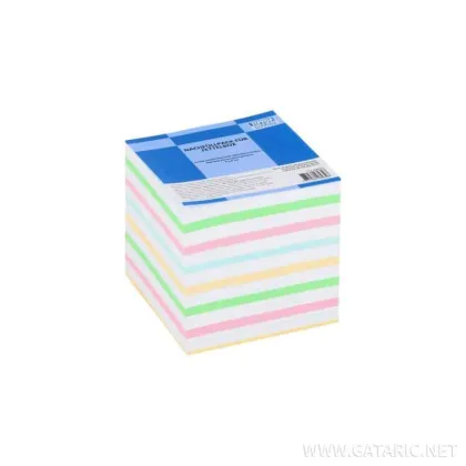 TTO MEMO PAPER CUBE ASSORTED COLOUR 408939