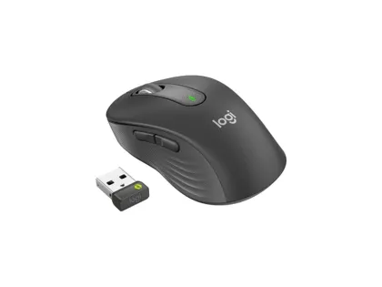 LOGITECH BLUETOOTH&amp;SILENT  MOUSE SIGNATURE M650 BLACK (910-006274)