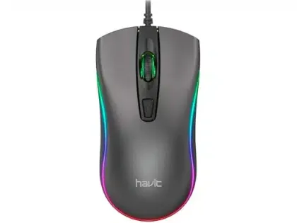 HAVIT WIRED GAMING MOUSE MS72 GREY