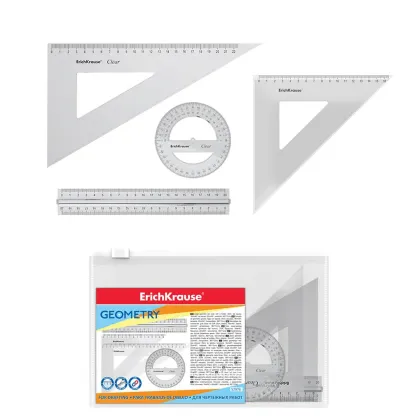 ERICHKRAUSE LARGE GEOMETRY SET CLEAR  52976