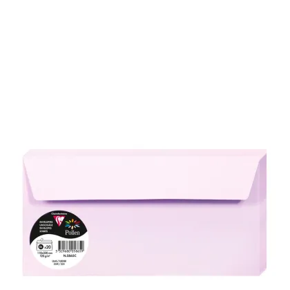 Pollen Envelopes 110x220mm (120gr) LILAC