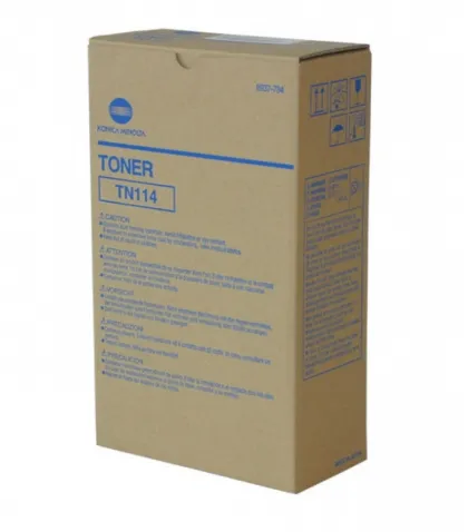 KONICA/MINOLTA TN114 ORIGINAL TONER twin pack