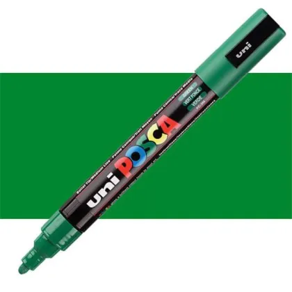 POSCA PAINT MARKER GREEN   PC-5M