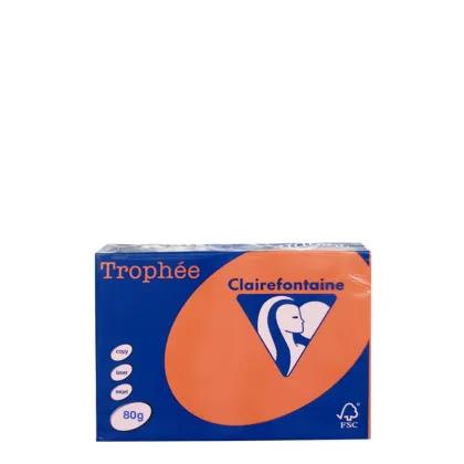 A4 80gr Orange Intensive