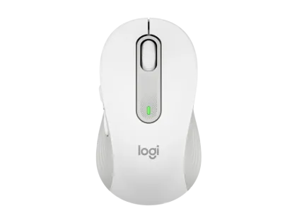 LOGITECH BLUETOOTH&amp;SILENT  MOUSE SIGNATURE M650 LARGE  WHITE (910-006238)