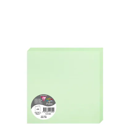 Pollen Cards 160x160mm (210gr) GREEN
