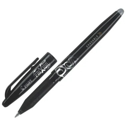 PILOT PEN FRIXION BALL GEL ERASABLE  07 BLACK