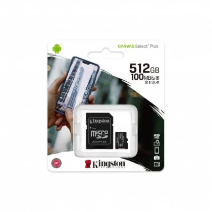 KINGSTON MSDHC CL10 512GB CANVAS SELECT PLUS SDCS2/512GB