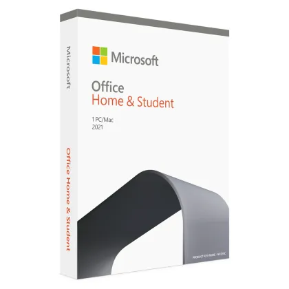 MICROSOFT OFFICE HOME AND STUDENT 2021 ENGLISH MEDIALESS