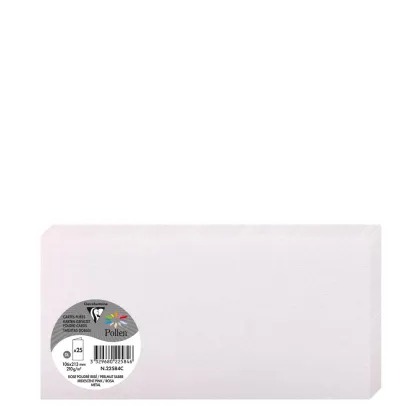 Pollen Cards 106x213mm (210gr) PINK metallic