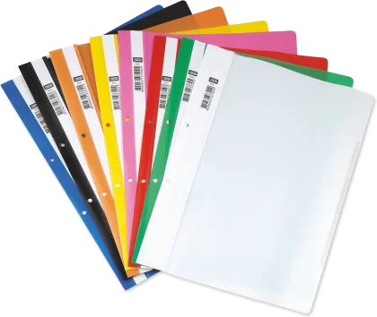 B/R-FOSKA PVC FLAT FILE(REPORT COVER) A4 Eco YELLOW BR900CC