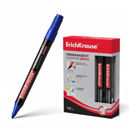 ERICHKRAUSE PERMANENT MARKER P-200 BLUE 4778