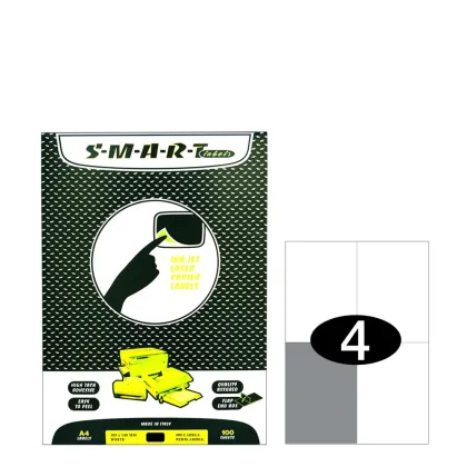 Smart Labels (105x148) 4 labels White/100sh