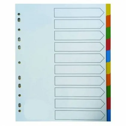 RENO KARTON DIVIDER 10-TABS  PF-10C/F-10HN R