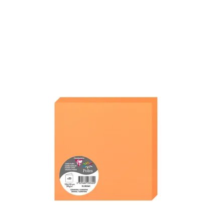 Pollen Cards 135x135mm (210gr) ORANGE