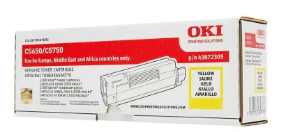 OKI C5650/C5750 ORIGINAL TONER YELLOW