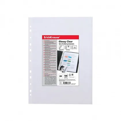 ERICHKRAUSE COPY SAFE CRYSTAL CLEAR A4 TRANSPARENT  (100PCS) 46703