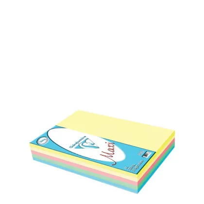 MAXI PACK 160gr/A4 5 LIGHT COLORS
