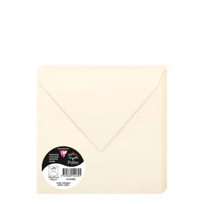 Pollen Envelopes 165x165mm (120gr) CREAM