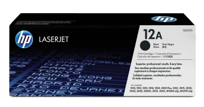 HP 12A / Q2612A ORIGINAL TONER BLACK
